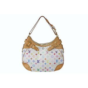 Louis Vuitton Greta Shoulder Bag Monogram Multicolore Multicolor White